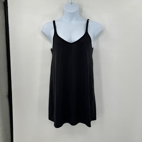 Vanity Fair Dresses & Skirts - Vanity Faire Slip Dress 10 Black Satin Romantic Y2K Coquette Minimalist‎ Gothic